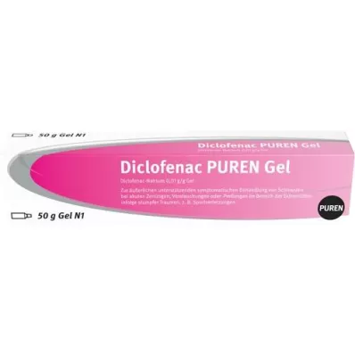 DICLOFENAC PUREN Gél, 50 g