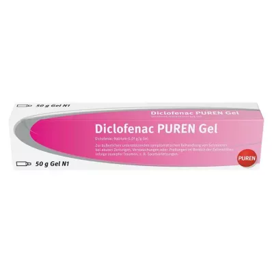 Diclofenac PUREN gél, 50 g Diclofenac PUREN gél, 50 g