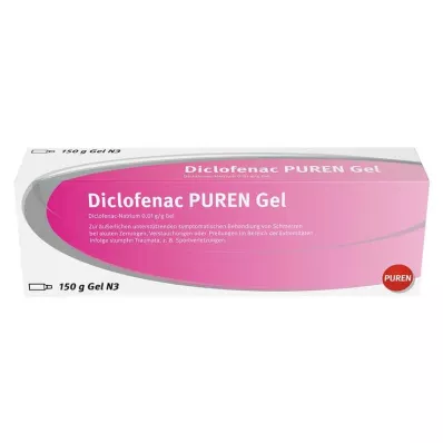 Diclofenac PUREN gél, 150 g Diclofenac PUREN gél, 150 g