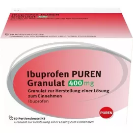 IBUPROFEN PUREN Granule 400 mg na perorálne použitie, 50 ks