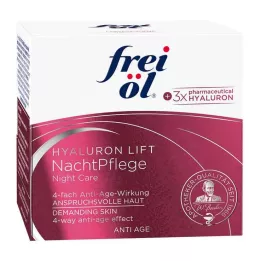 FREI ÖL Nočná starostlivosť Anti-Age Hyaluron Lift, 50 ml