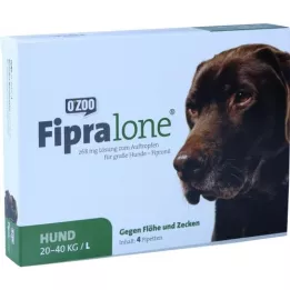 FIPRALONE 268 mg roztok pre veľké psy, 4 ks