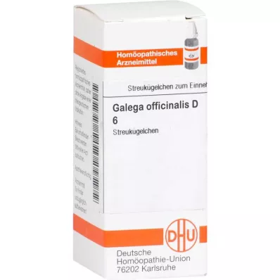 GALEGA officinalis D 6 guľôčok, 10 g