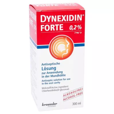 Dynexidin Forte 0,2% roztok, 300 ml Dynexidin Forte 0,2% roztok, 300 ml