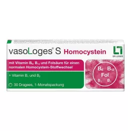 VASOLOGES S Homocysteín obalené tablety, 30 kapsúl