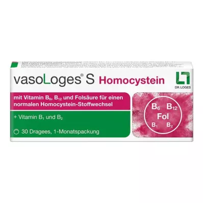 VASOLOGES S Homocysteín obalené tablety, 30 kapsúl