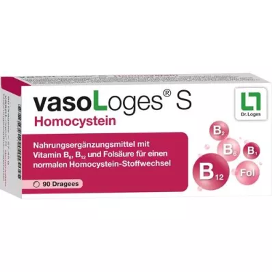 VASOLOGES S Homocysteín obalené tablety, 90 kapsúl