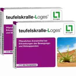 TEUFELSKRALLE-LOGES Filmom obalené tablety, 200 ks