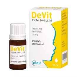 DEVIT Kvapky 2400 I.U./ml Perorálne kvapky, 10 ml