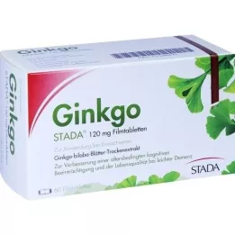 GINKGO STADA 120 mg filmom obalené tablety, 60 ks
