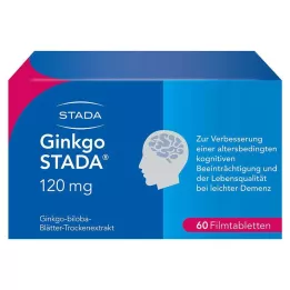 Ginkgo STADA® 120 mg filmom obalené tablety, 60 ks