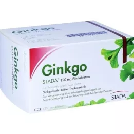 GINKGO STADA 120 mg filmom obalené tablety, 120 kusov