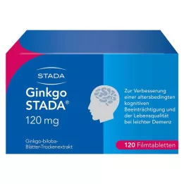 Ginkgo STADA® 120 mg filmom obalené tablety, 120 ks