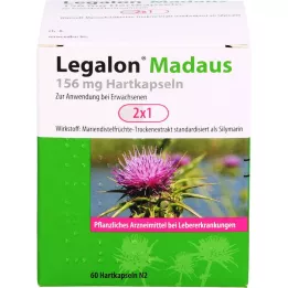 LEGALON Madaus 156 mg tvrdé kapsuly, 60 ks