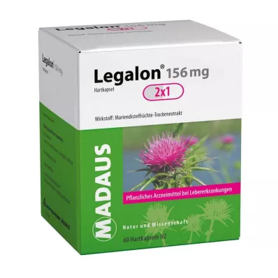 Legalon Madaus 156 mg tvrdé kapsuly, 60 ks Legalon Madaus 156 mg tvrdé kapsuly, 60 ks