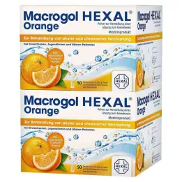 MACROGOL HEXAL Orange Plv.z.Her.Lsg.z.Einn.Btl., 100 ks