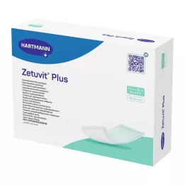 ZETUVIT Plus extra silný absorpčný sterilný obklad 15x20 cm, 10 ks