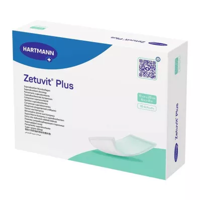 Zetuvit Plus extra silný sací obklad sterilný 15x20cm, 10 ks