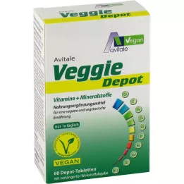 VEGGIE Depot Vitamins+Minerals Tablets, 60 kapsúl