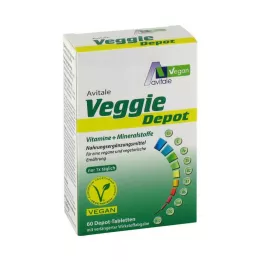 VEGGIE Depot Vitamins+Minerals Tablets, 60 kapsúl