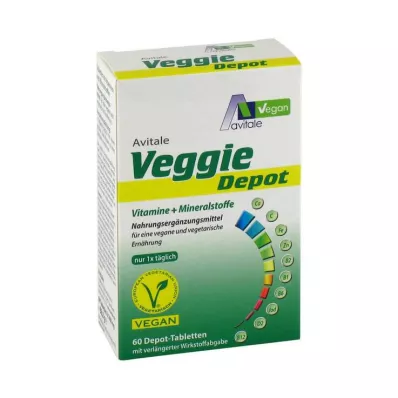 VEGGIE Depot Vitamins+Minerals Tablets, 60 kapsúl VEGGIE Depot Vitamins+Minerals Tablets, 60 kapsúl