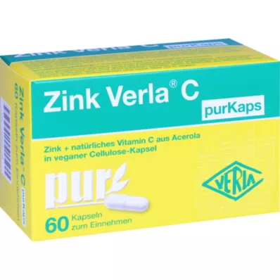 ZINK VERLA C purKaps, 60 kapsúl