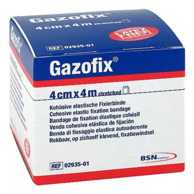 GAZOFIX Fixačný obväz kohézny 4 cmx4 m, 1 ks