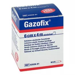 GAZOFIX Fixačný obväz kohézny 6 cmx4 m, 1 ks