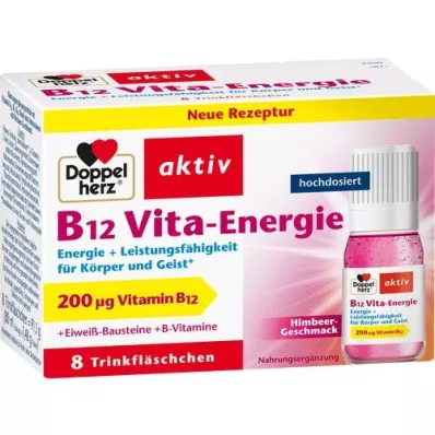 DOPPELHERZ B12 Vita-Energie ampulky na pitie, 8 ks
