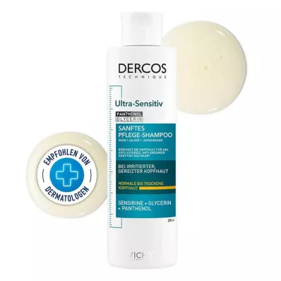 Vichy Dercos Ultra-Sensitive šampón pre suchú pleť, 200 ml