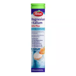 ABTEI Magnézium+draslík Active Plus šumivé tablety, 15 kapsúl