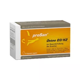 PROSAN Osteo D3/K2 mäkké kapsuly, 60 ks
