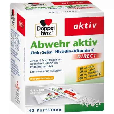 DOPPELHERZ Defence active DIRECT Pelety, 40 ks