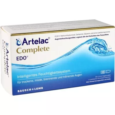 ARTELAC Kompletné EDO Očné kvapky, 60X0,5 ml