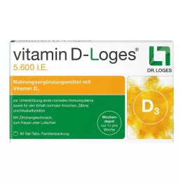 VITAMIN D-LOGES 5.600 I.E. Wo.Depot Kautabl.Fam.Pa, 60 ks