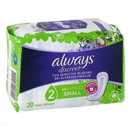 ALWAYS diskrétne inkontinenčné jednorazové malé, 20 ks