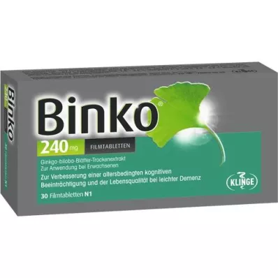 BINKO 240 mg filmom obalené tablety, 30 ks