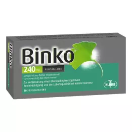 BINKO 240 mg filmom obalené tablety, 30 ks