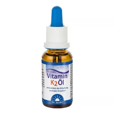 Vitamín K2 olej Dr.Jacob`s drops, 20 ml
