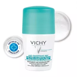 VICHY DEO Roll-on proti škvrnám 48h, 50 ml