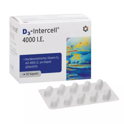 D3-Intercell 4 000 IU kapsuly, 90 ks D3-Intercell 4 000 IU kapsuly, 90 ks