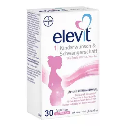ELEVIT 1 Fertility &amp; Pregnancy Tablets, 30 kapsúl