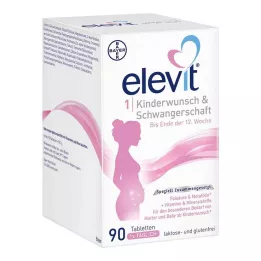 ELEVIT 1 Fertility &amp; Pregnancy Tablets, 90 kapsúl
