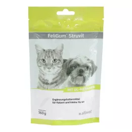 Feligum Struvit žuvacie kvapky pre mačky / malých psov, 160 g