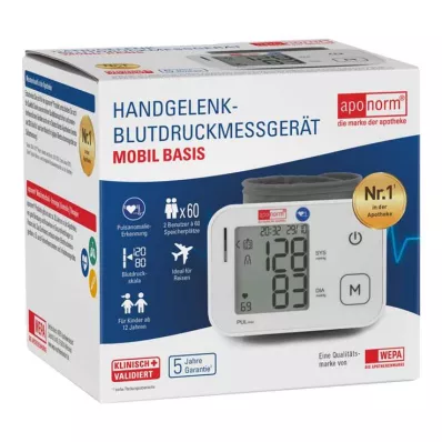 APONORM Mobilný tlakomer na zápästie, 1 ks