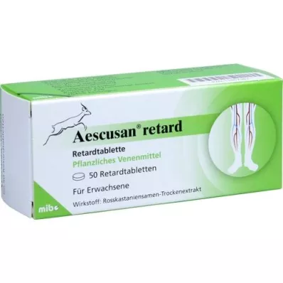AESCUSAN retard tablety s predĺženým uvoľňovaním, 50 ks