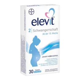 ELEVIT 2 tehotenské mäkké gély, 30 kapsúl