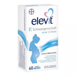 ELEVIT 2 tehotenské softgely, 60 kapsúl