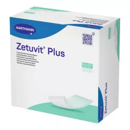 ZETUVIT Plus extra silný absorpčný sterilný obklad 20x40 cm, 10 ks