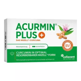 ACURMIN Plus Das Mizell-Curcuma Soft Capsules, 60 kapsúl